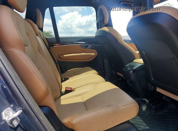 YV4102XK7J1337944 2018 VOLVO XC90 Blue Вид підкапотного простору