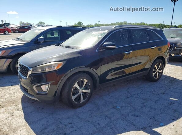 5XYPH4A11GG024303 2016 KIA SORENTO Black 