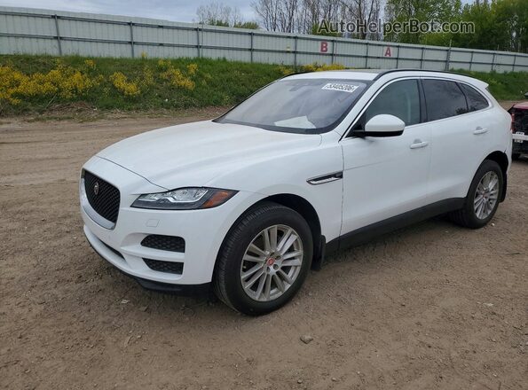 SADCK2FN8JA281258 2018 JAGUAR F-PACE White Задня ліва чверть