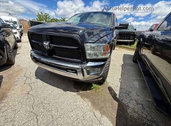 3C6UR5JL0JG273487 2018 RAM 2500 Черный Задняя левая четверть