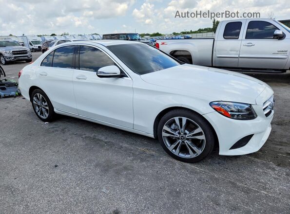W1KWF8DB6MR612438 2021 MERCEDES-BENZ C Белый Вид спереди