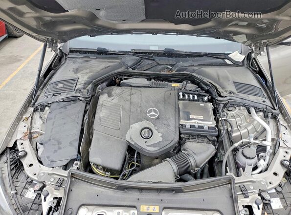 W1KAF4GB8RR226433 2024 MERCEDES-BENZ C Gray ძრავის განყოფილების ხედი