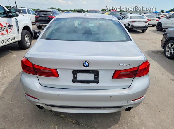 WBAJA5C56KG900673 2019 BMW 5 SERIES Silver 