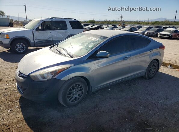 5NPDH4AE6GH727409 2016 HYUNDAI ELANTRA Silver 
