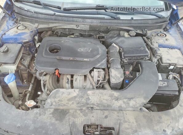 5NPE34AF6GH316698 2016 HYUNDAI SONATA Blue 