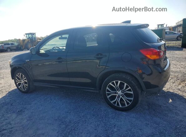 JA4AP3AU5HZ012861 2017 MITSUBISHI OUTLANDER Черный Задняя правая четверть