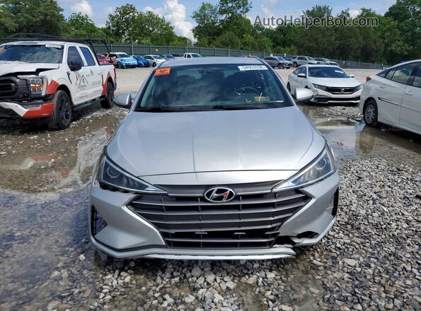 5NPD84LF2KH415084 2019 HYUNDAI ELANTRA Silver უკანა ხედი