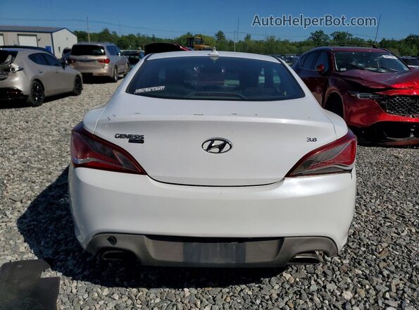 KMHHT6KJ9GU131963 2016 HYUNDAI GENESIS White Սալոնի դիմացի տեսք