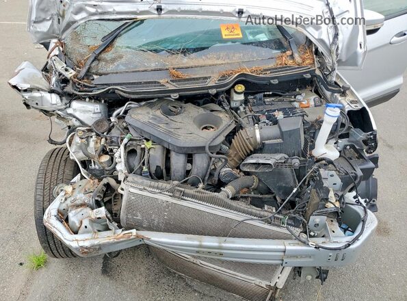 MAJ6S3GL6KC264384 2019 FORD ECOSPORT Silver Вид підкапотного простору