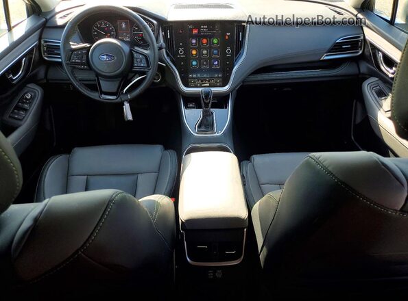 4S4BTALC2S3182910 2025 SUBARU OUTBACK White Вид щитка приладів