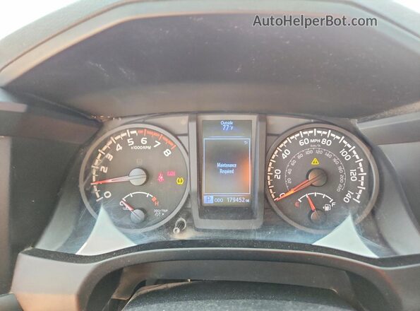 5TFSX5EN6LX071186 2020 TOYOTA TACOMA White Вид задніх сидінь