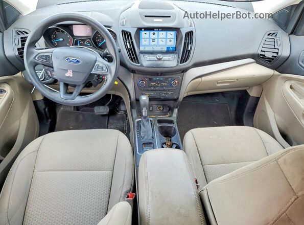 1FMCU0GD9HUB35696 2017 FORD ESCAPE Red Սարքավորումների վահանակի տեսք