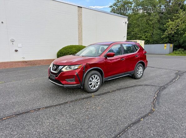 JN8AT2MV0HW009131 2017 NISSAN ROGUE Burgundy Հետևի աջ