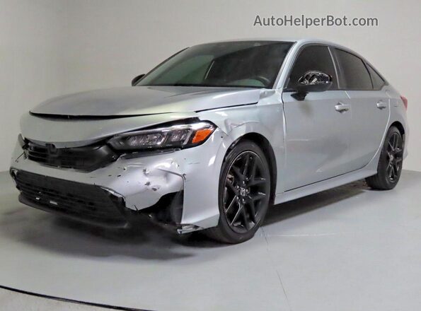 2HGFE2F51SH519004 2025 HONDA CIVIC Silver 