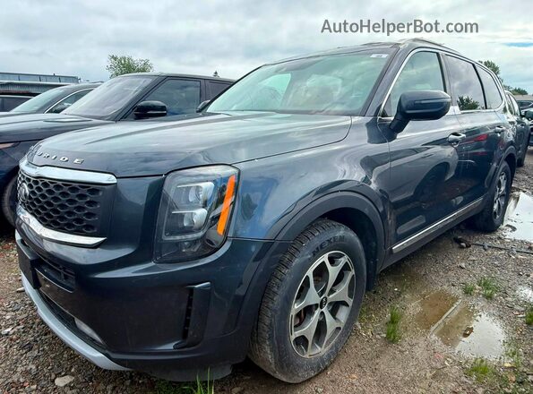 5XYP3DHCXMG179126 2021 KIA TELLURIDE Charcoal 