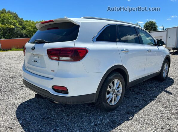 5XYPGDA33KG454475 2019 KIA SORENTO White 