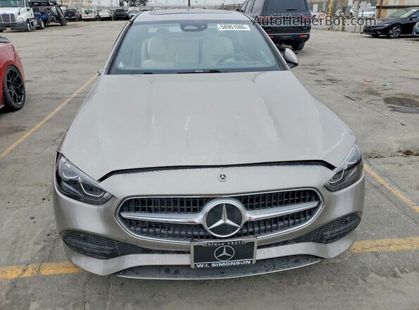 W1KAF4GB8RR226433 2024 MERCEDES-BENZ C Gray უკანა ხედი