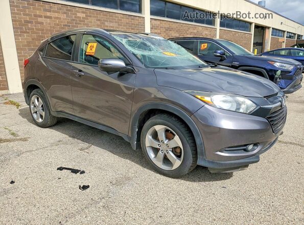 3CZRU6H70GM764030 2016 HONDA HR-V Gray 
