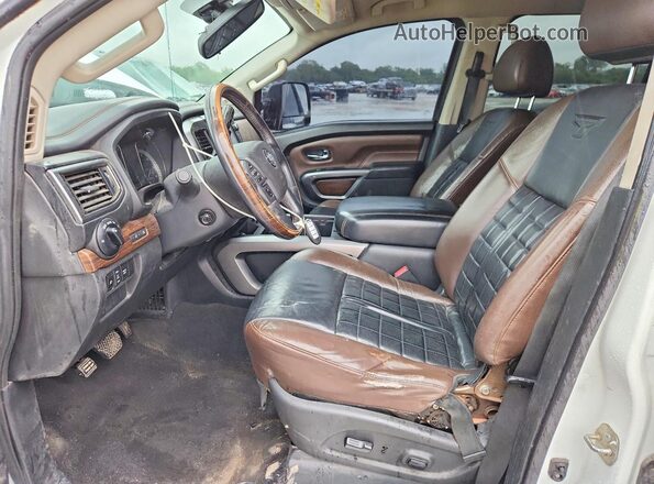 1N6BA1F2XGN511584 2016 NISSAN TITAN White Vista del salpicadero