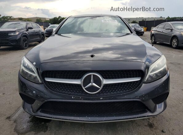 WDDWJ8DB9LF954092 2020 MERCEDES-BENZ C Gray Вид ззаду