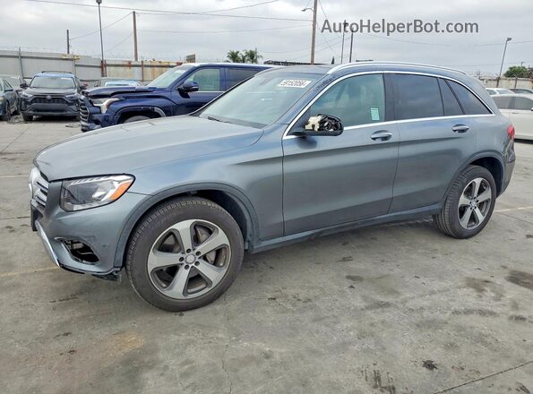 WDC0G4JB9HF172775 2017 MERCEDES-BENZ GLC-CLASS Gray Trasero izquierdo