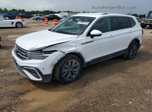 3VV3B7AXXNM122687 2022 VOLKSWAGEN TIGUAN White Задня ліва чверть