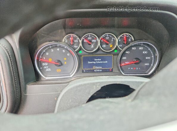3GCPWCED3LG221795 2020 CHEVROLET SILVERADO Red Вид задніх сидінь