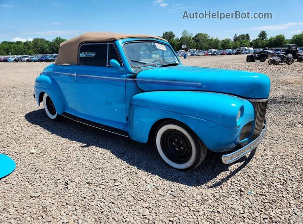 186701051 1941 FORD CUSTOM Blue Przód prawy