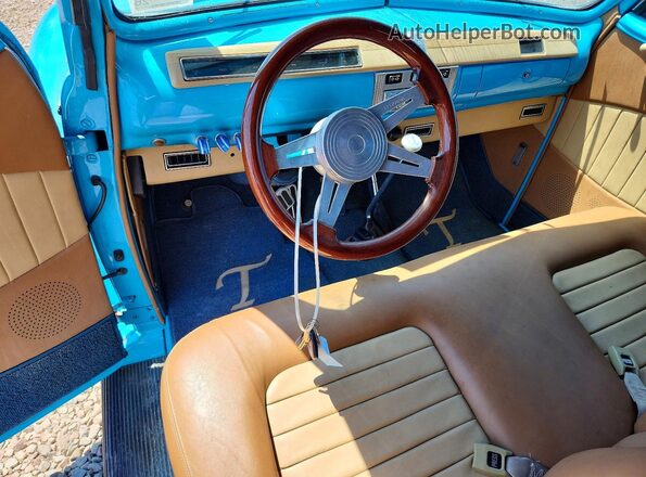 186701051 1941 FORD CUSTOM Blue Widok deski rozdzielczej