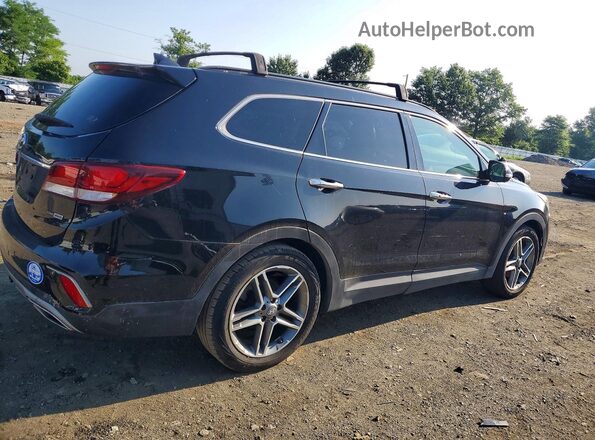 KM8SRDHF0HU179879 2017 HYUNDAI SANTA Black წინა მარჯვენა