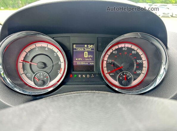 2C4RDGEG1HR738000 2017 DODGE GRAND Красный Вид щитка приборов