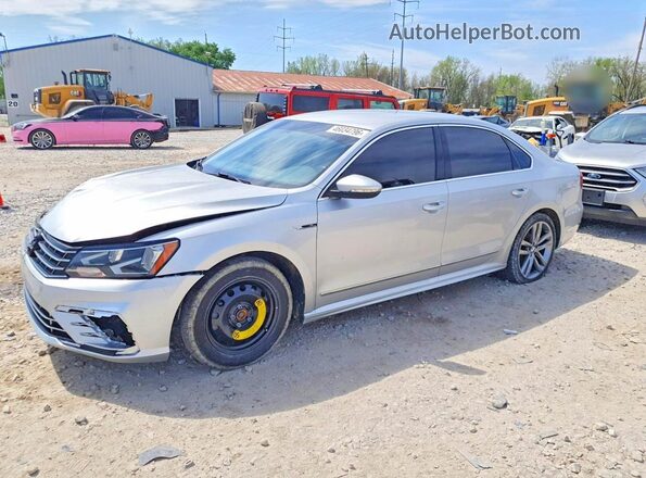 1VWDT7A35HC017927 2017 VOLKSWAGEN PASSAT Silver Հետևի ձախ