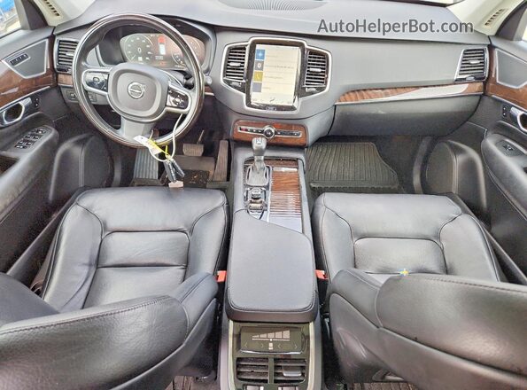 YV4A22PK7G1053409 2016 VOLVO XC90 Серый Вид щитка приборов
