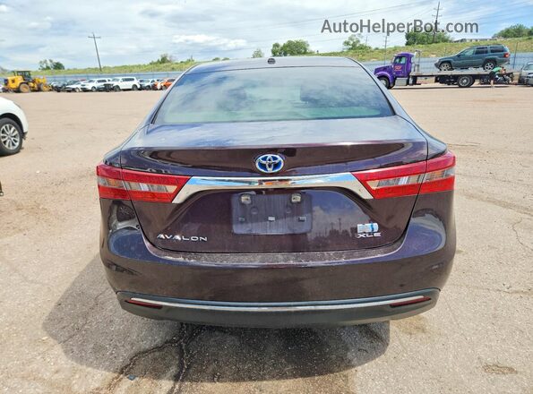 4T1BD1EB2GU051396 2016 TOYOTA AVALON Purple 