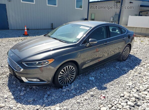 3FA6P0PU0HR277408 2017 FORD FUSION Gray 