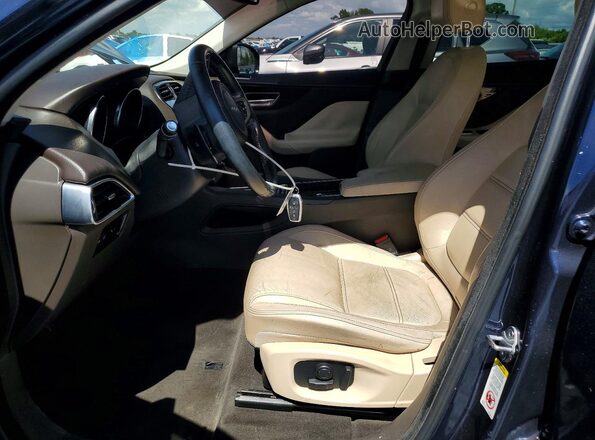SADCK2FX0JA266724 2018 JAGUAR F-PACE Blue Dashboard view