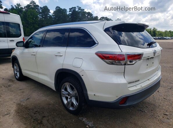 5TDYKRFH4GS136962 2016 TOYOTA HIGHLANDER White 