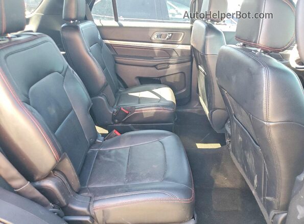 1FM5K8GT2GGA84575 2016 FORD EXPLORER Black Vista del compartimento del motor