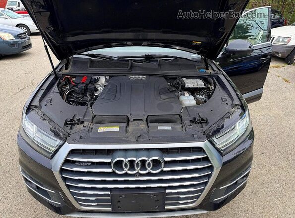 WA1LAAF7XKD008942 2019 AUDI Q7 Black Առջևի վահանակի տեսք