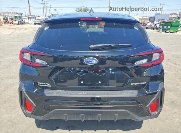 JF2GUABC2R8269066 2024 SUBARU CROSSTREK Black წინა სალონის ხედი