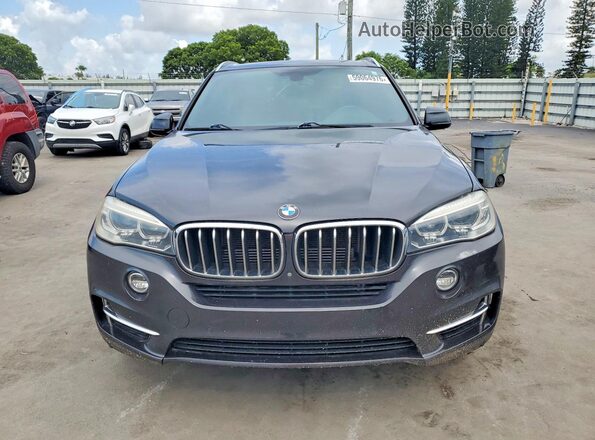 5UXKT0C36H0V97929 2017 BMW X5 Gray Вид ззаду