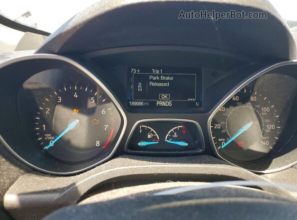 1FMCU0GDXKUB11477 2019 FORD ESCAPE Gray Հետևի նստատեղերի տեսք