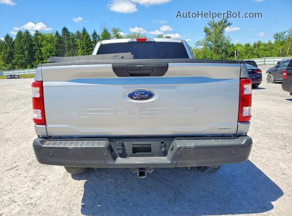 1FTEW1EPXPKE96116 2023 FORD F150 Серебряный Вид салона спереди