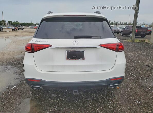 4JGFB4JB6NA770860 2022 MERCEDES-BENZ GLE-CLASS White Widok wnętrza z przodu