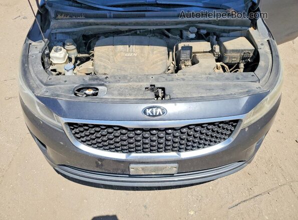 KNDMC5C11G6147008 2016 KIA SEDONA Gray 