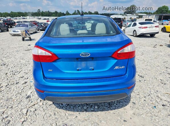 3FADP4BJ2GM148660 2016 FORD FIESTA Blue Вид салону спереду