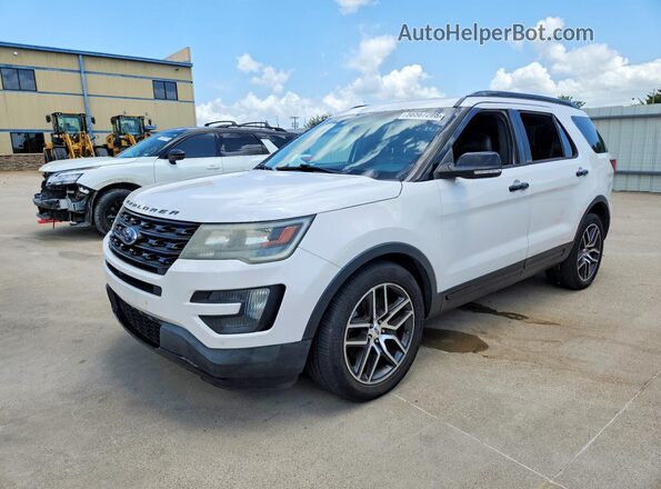 1FM5K8GT1GGA61806 2016 FORD EXPLORER White 
