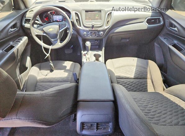 2GNAXKEVXL6207949 2020 CHEVROLET EQUINOX White Вид щитка приладів