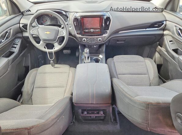 1GNERFKW6KJ188298 2019 CHEVROLET TRAVERSE Gray 