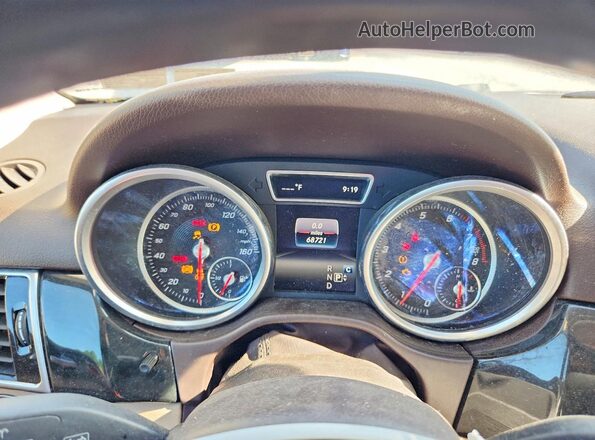 4JGDA5HB0HA975715 2017 MERCEDES-BENZ GLE Gray Հետևի նստատեղերի տեսք